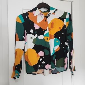 Eve Lavoie Colorful Blouse - Size M